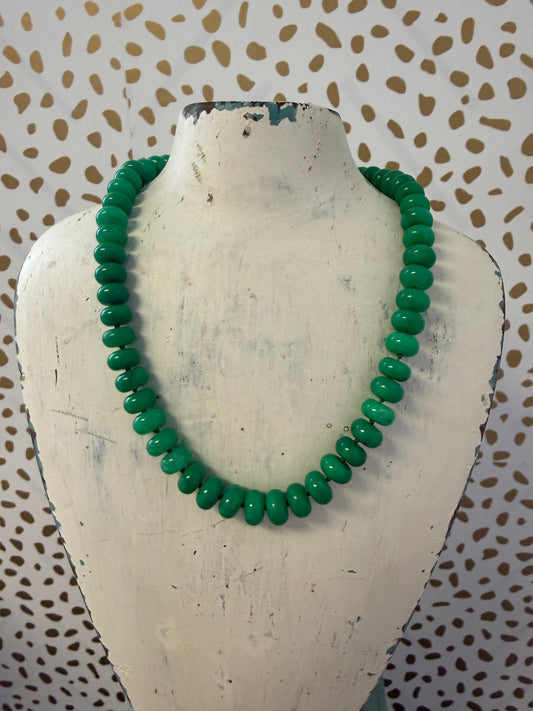 Jade Green Necklace