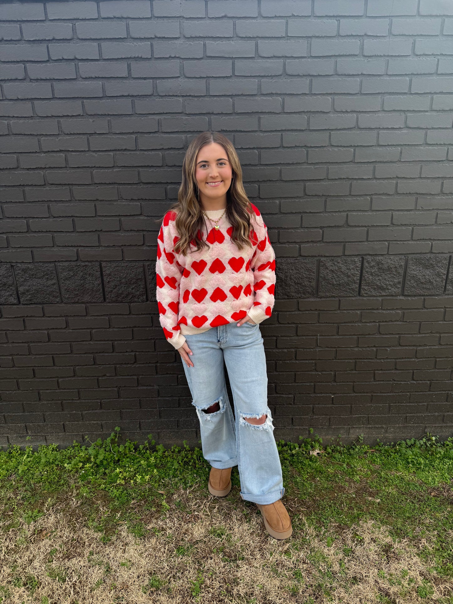 Heart Multi Sweater