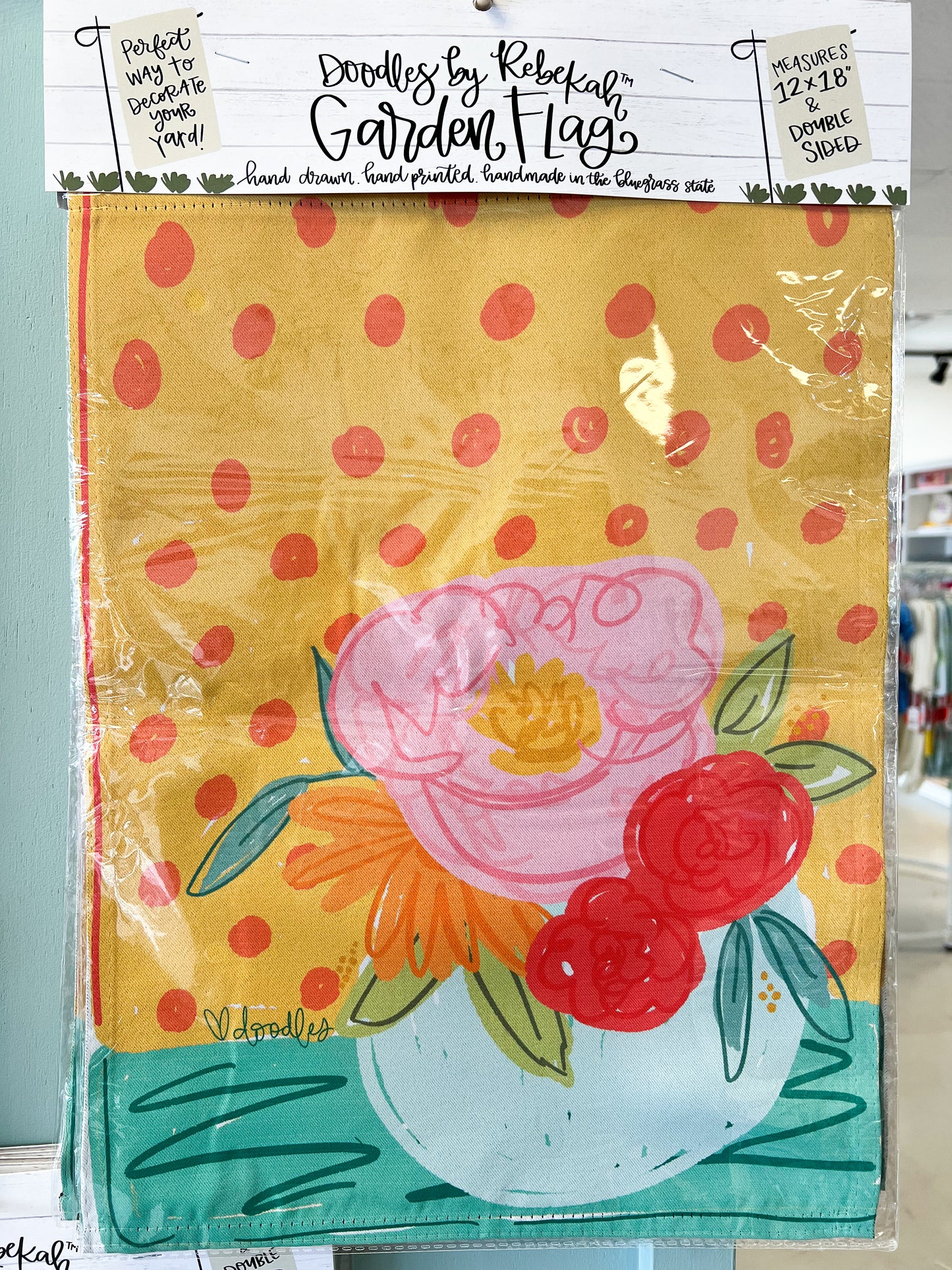 Mellow Yellow Garden Flag