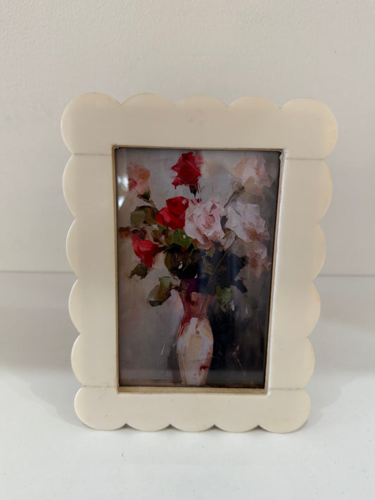 Scalloped 4x6 frame