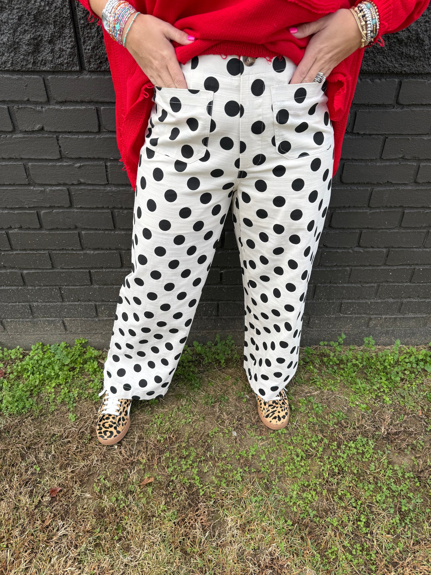 Patterson Polka Dot Pants