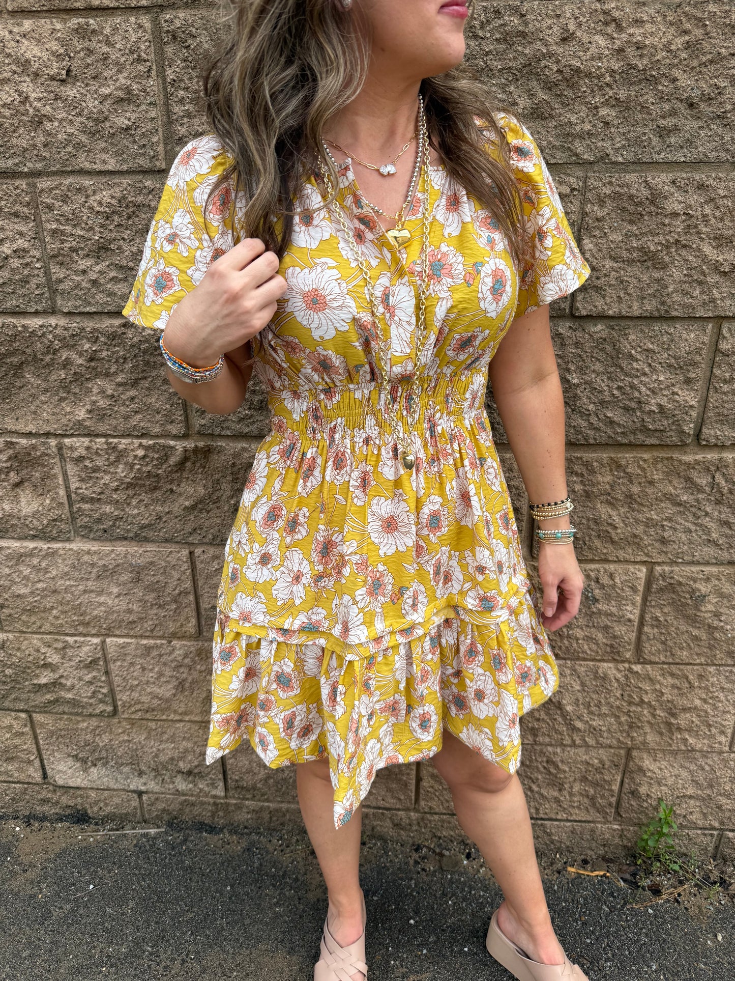 Yarrow Honey Dress