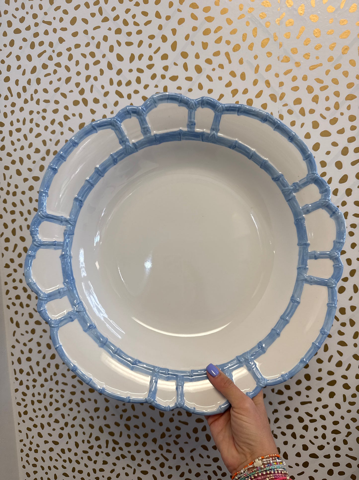 French Blue Bowl