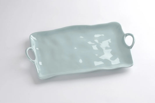Large Platter in Shatterproof Melamine Aqua