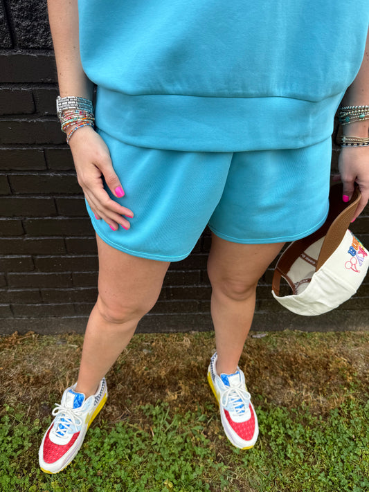 Scuba Shorts Aqua