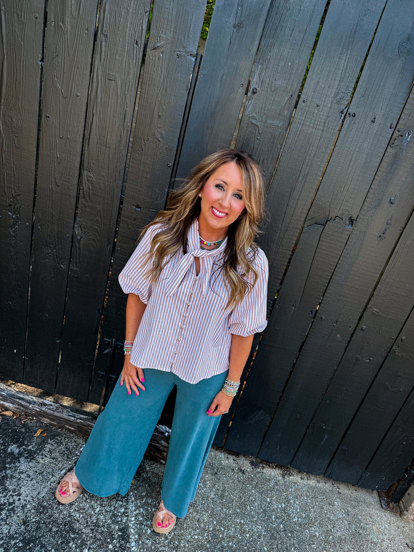 Sicily Stripe Top