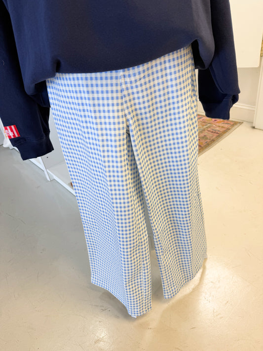 Gigi Gingham Blue Pants