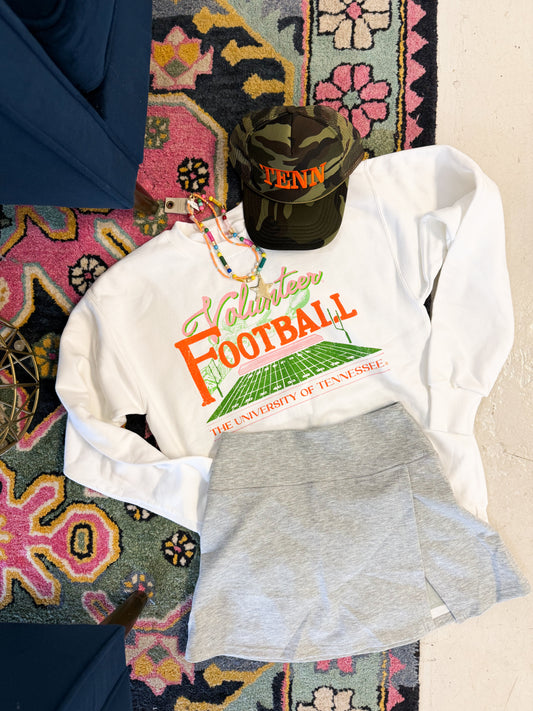 Tennessee Vols Football Field Sweatshirt