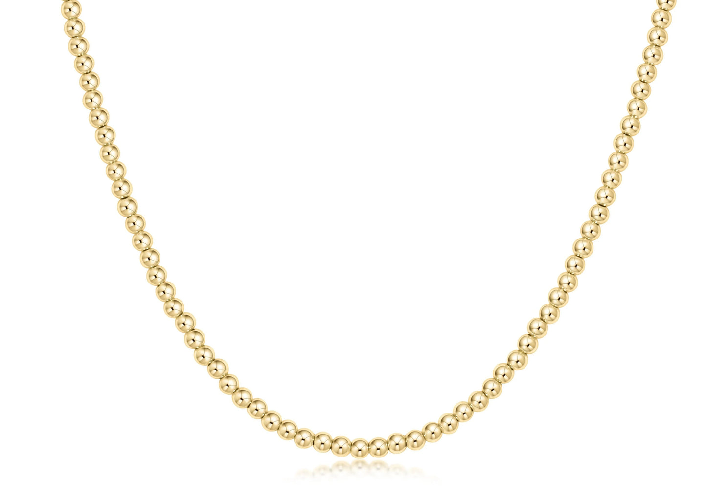 E Newton 17” Choker Classic Gold 3mm