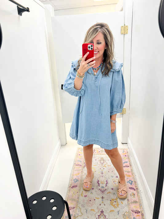 Millie Denim Dress