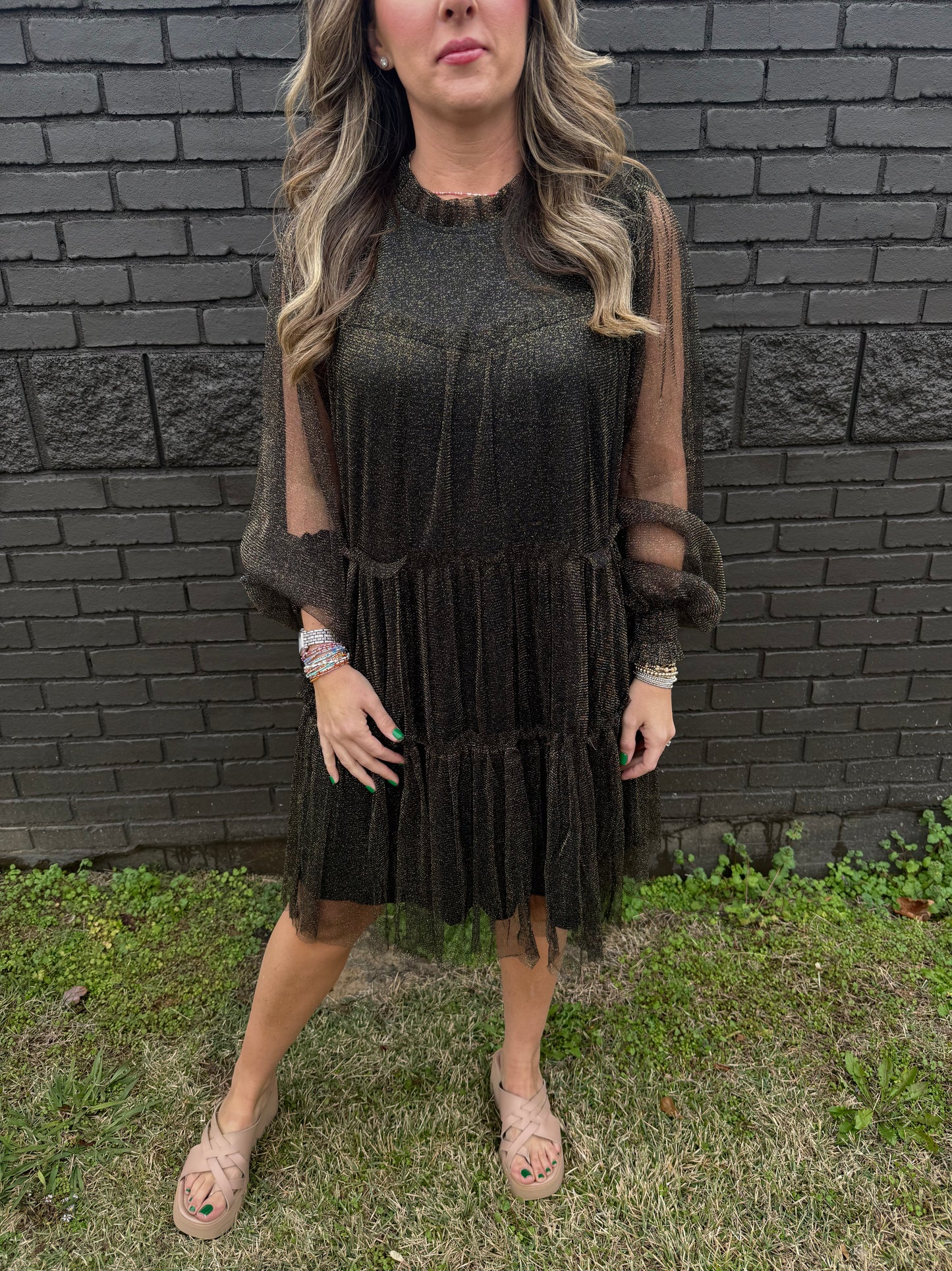 Shimmer My Way Dress