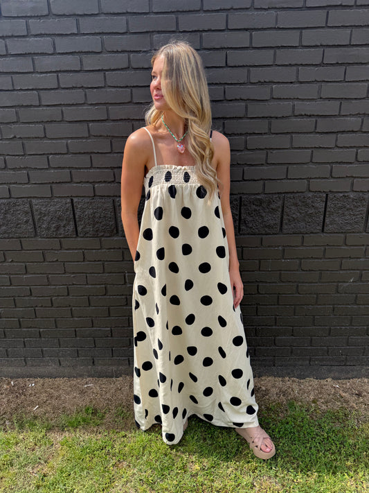 Pippa Polka Dot Dress