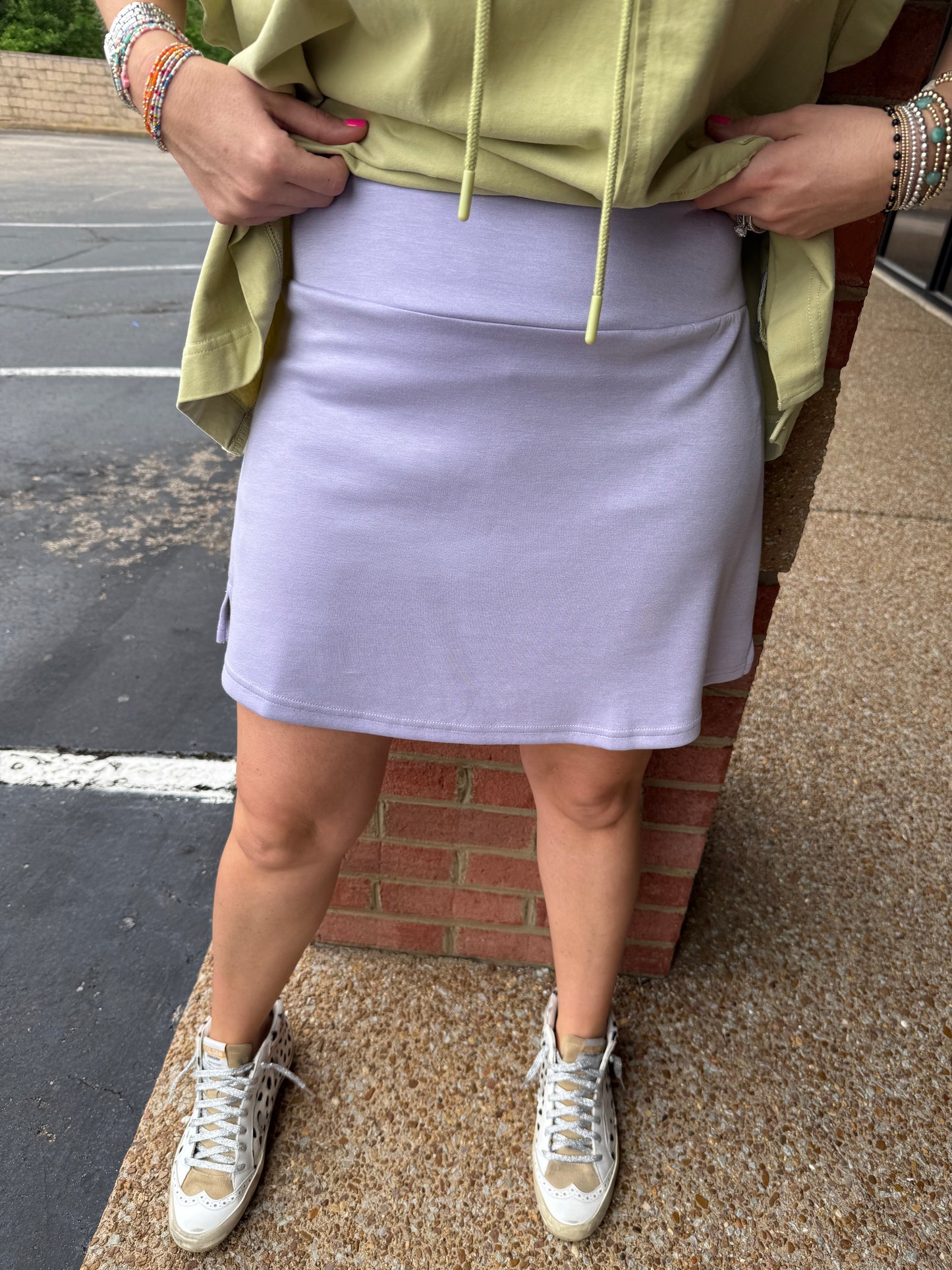 Adria Lavender Skort