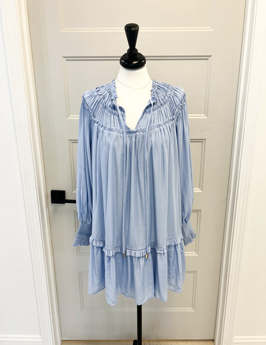 Hazel Chambray Dress