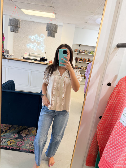 Bex Taupe Top