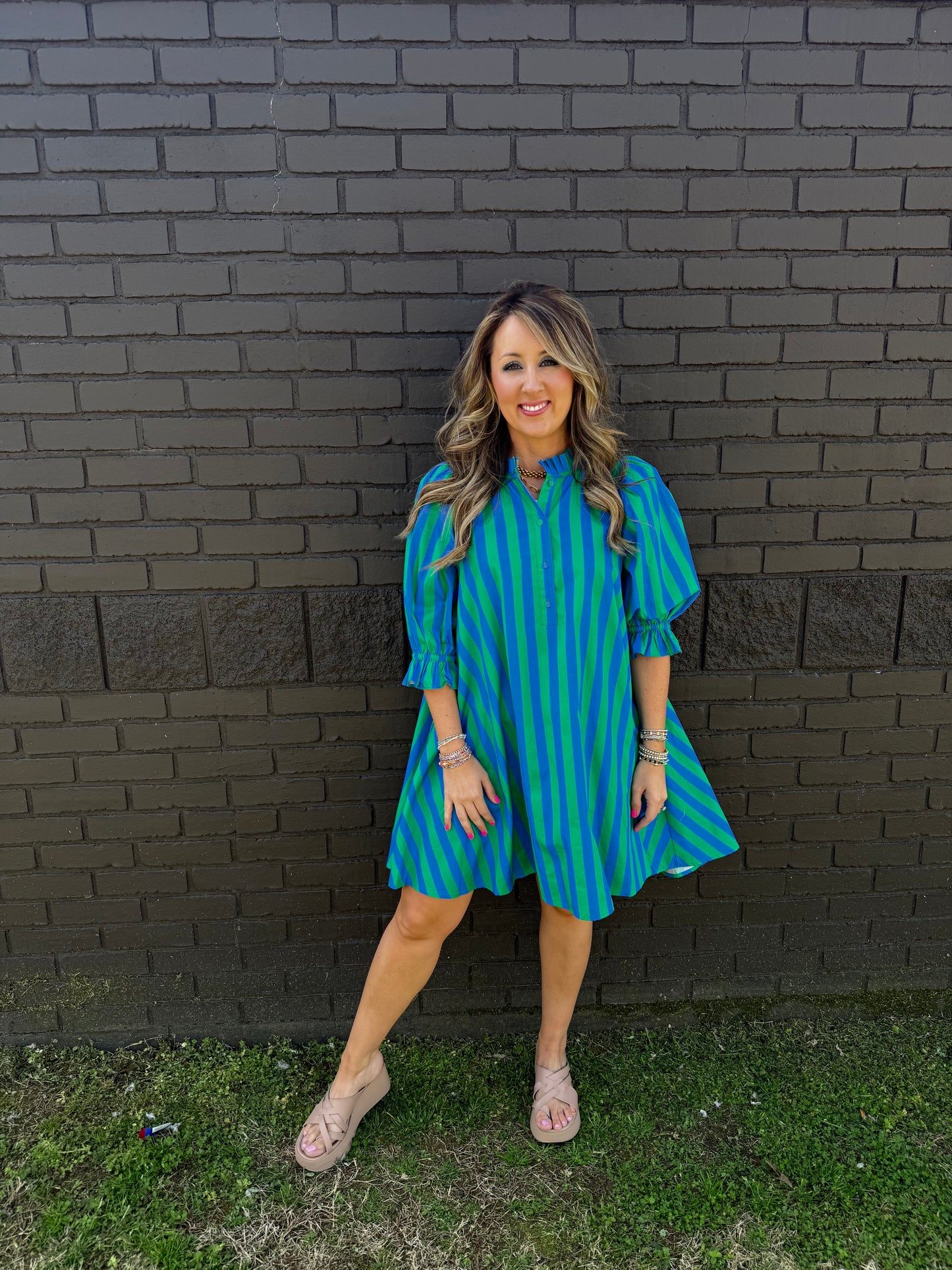 Boldly Stripe Dress