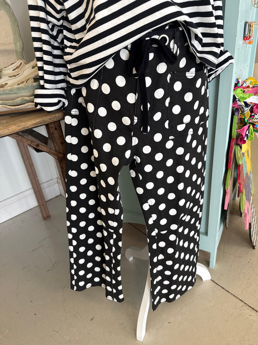 Everson Polka Dot Pants