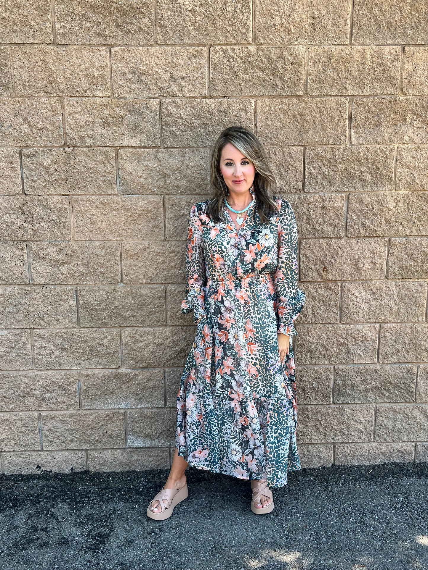 Fiona Floral Midi