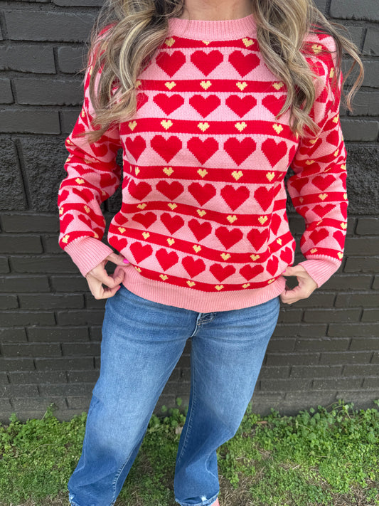 Rhythm of my Heart Sweater