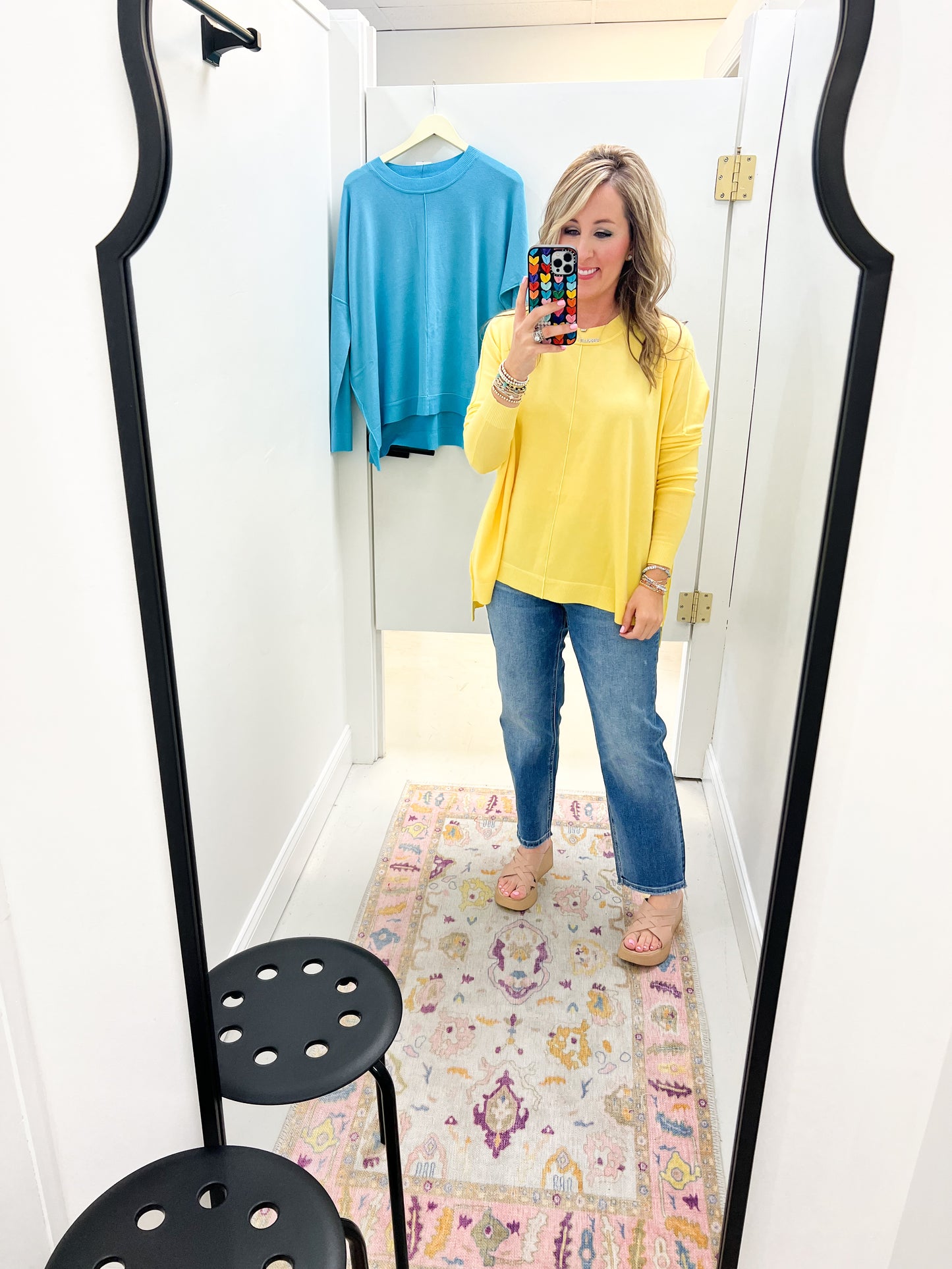 Lemon Dolman Sweater