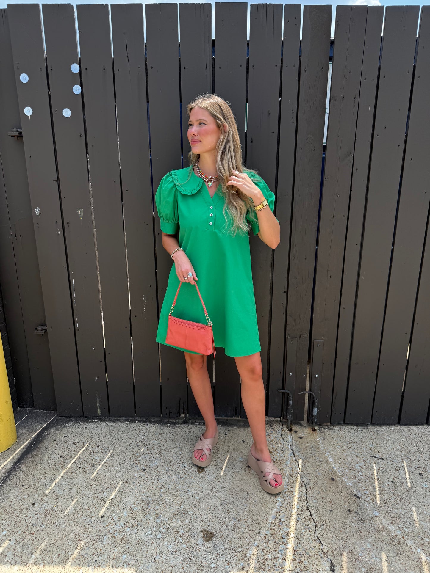 Bree Green Dress