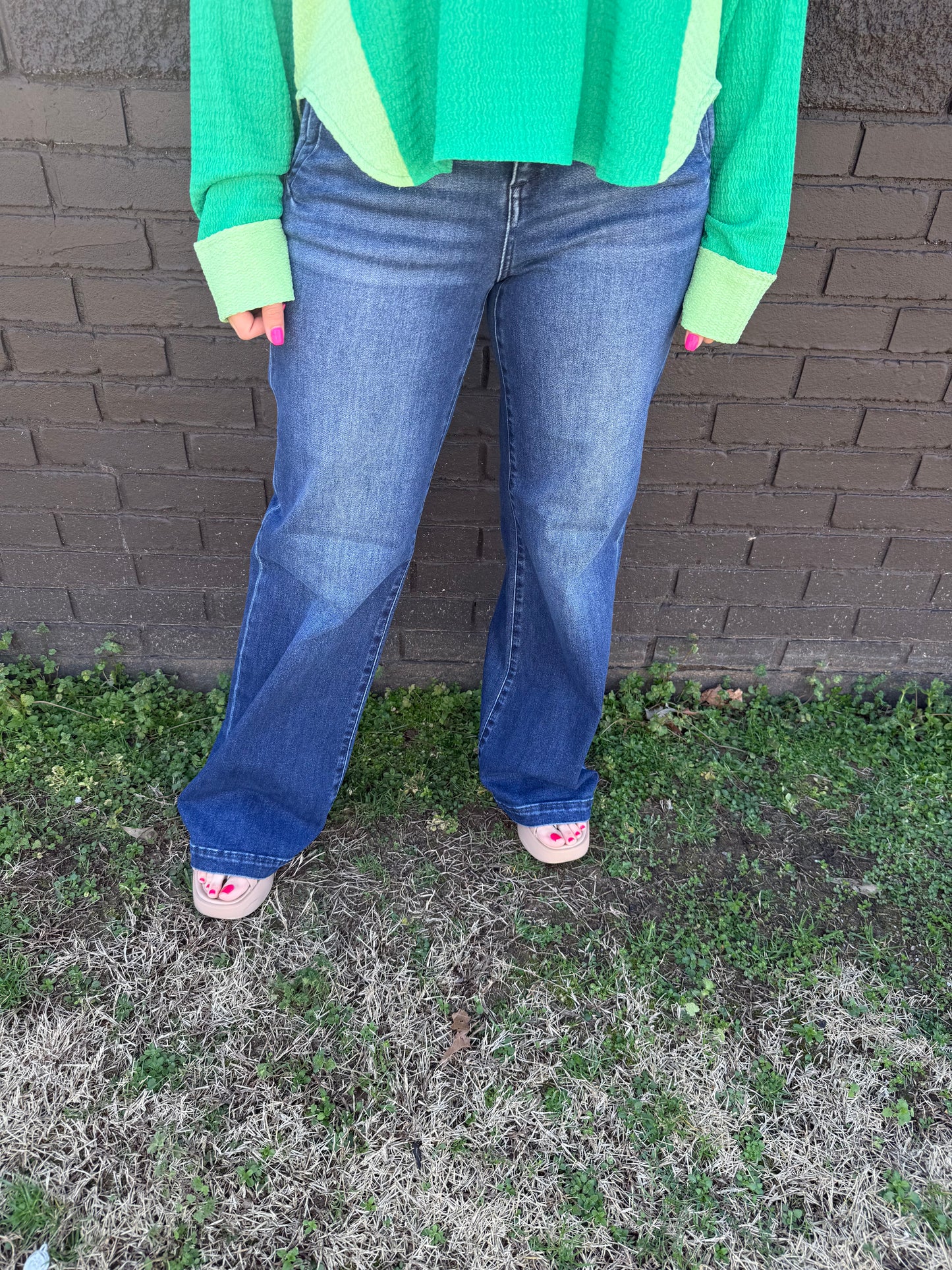 Ada High Rise Pocket Jeans