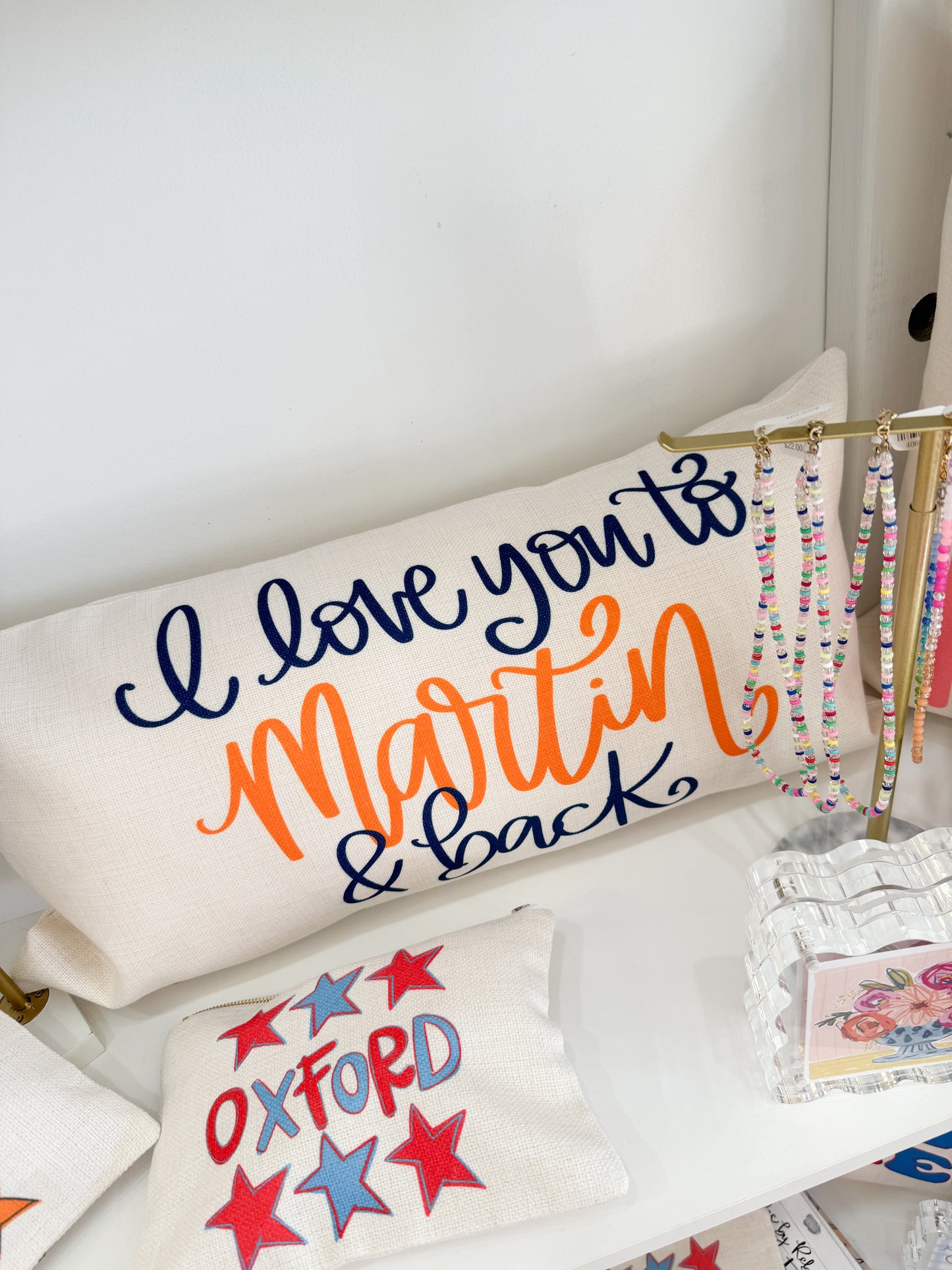 I Love You Martin Pillow