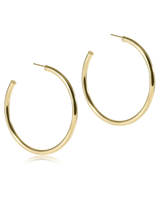 E Newton 1.5” Round 3mm Smooth Hoop