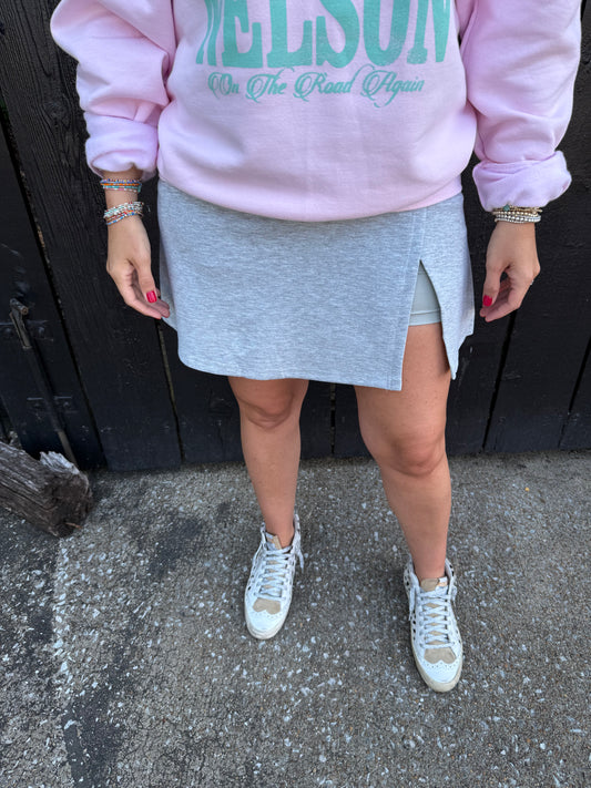 Living in Grey Skort