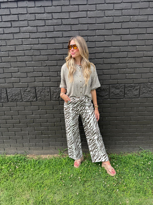 Lindy Mocha Top
