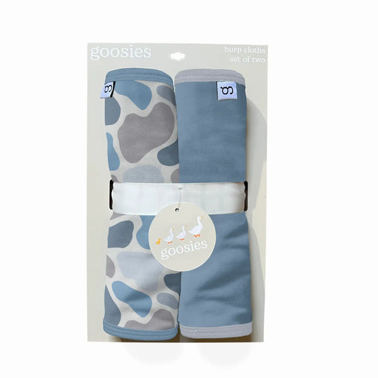 Goosies Watercolor Camo Burp Cloths
