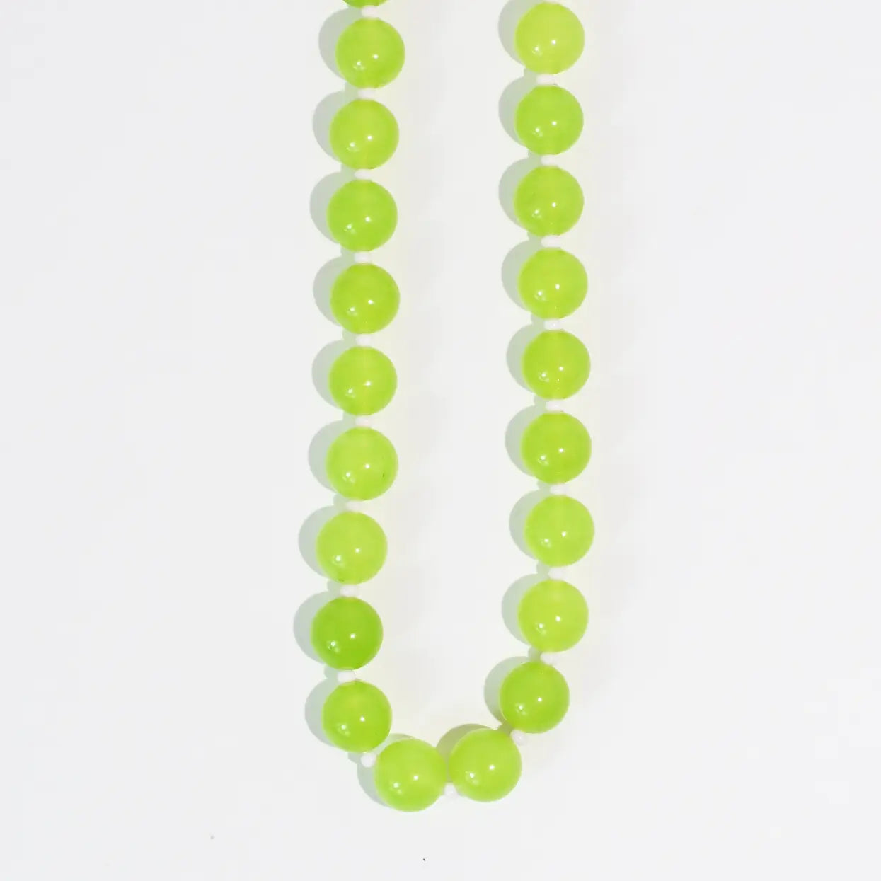 Love Big Necklace Green