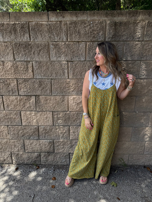 Emmy Jumpsuit Green