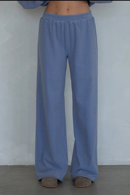 Levi Stripe Pants Blue