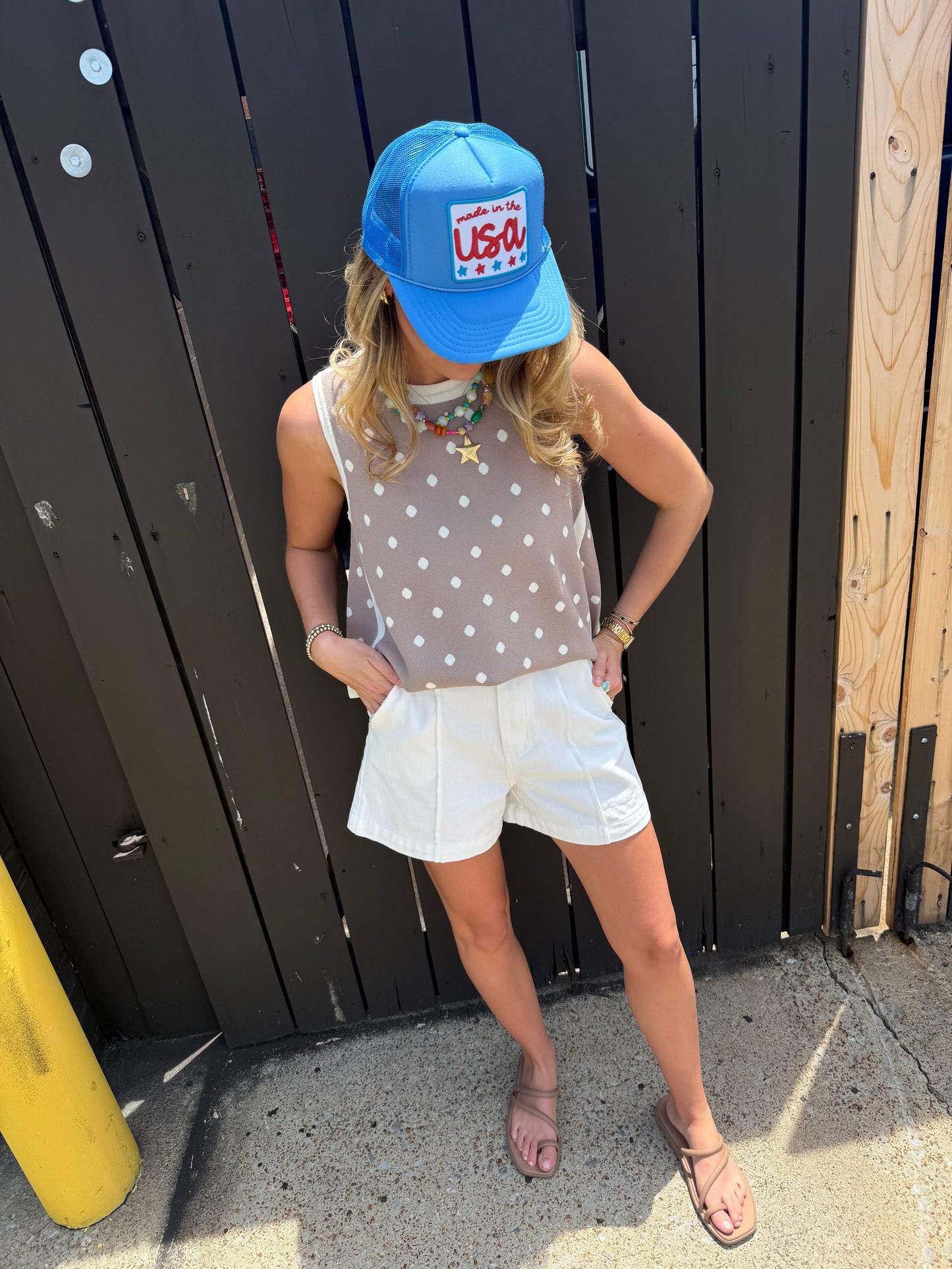 Made In The USA Trucker Blue