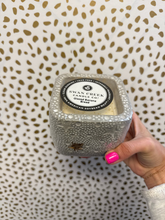 SCC Winter Small Round Candle