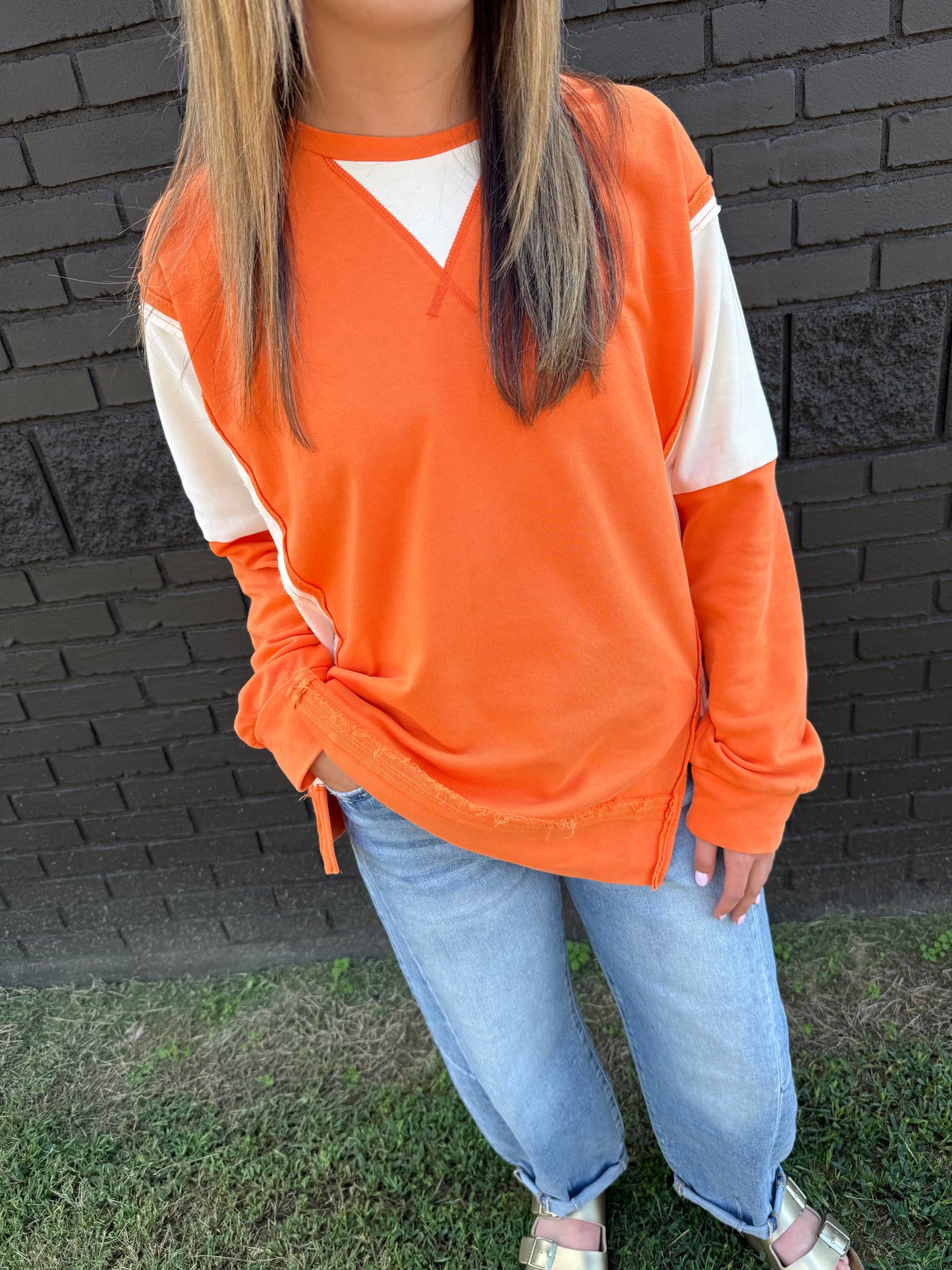 Ollie Orange Top