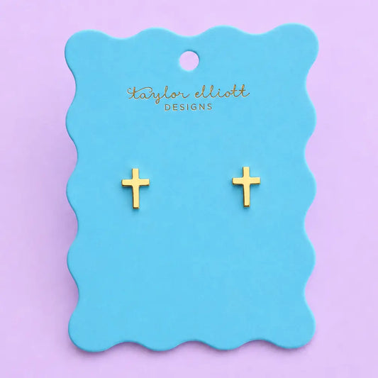 Beatrice Cross Earrings