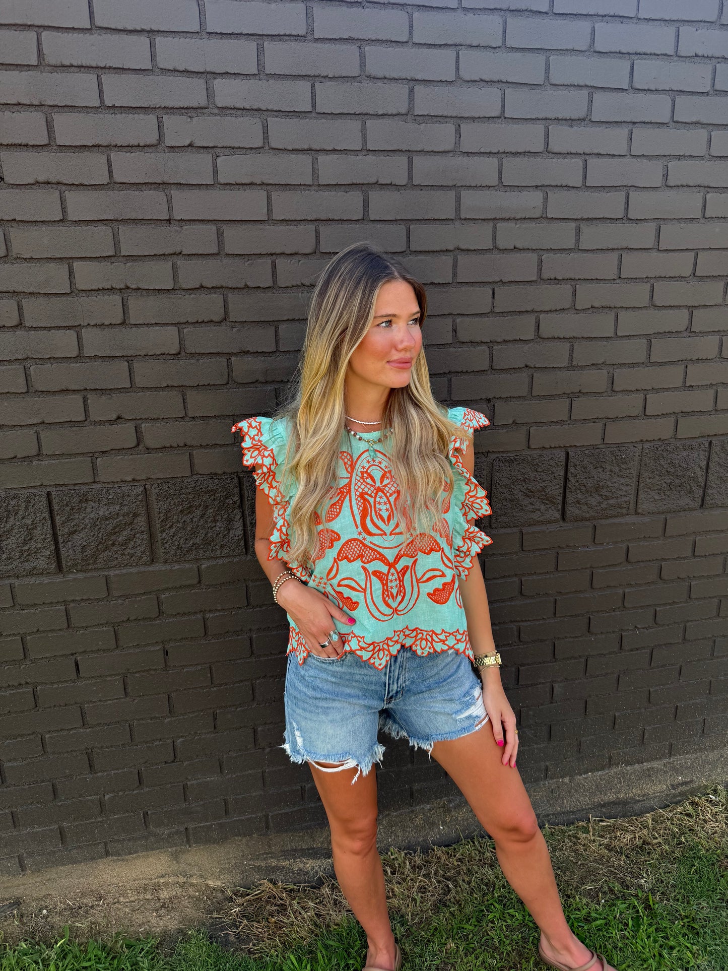 Kat Tropical Top