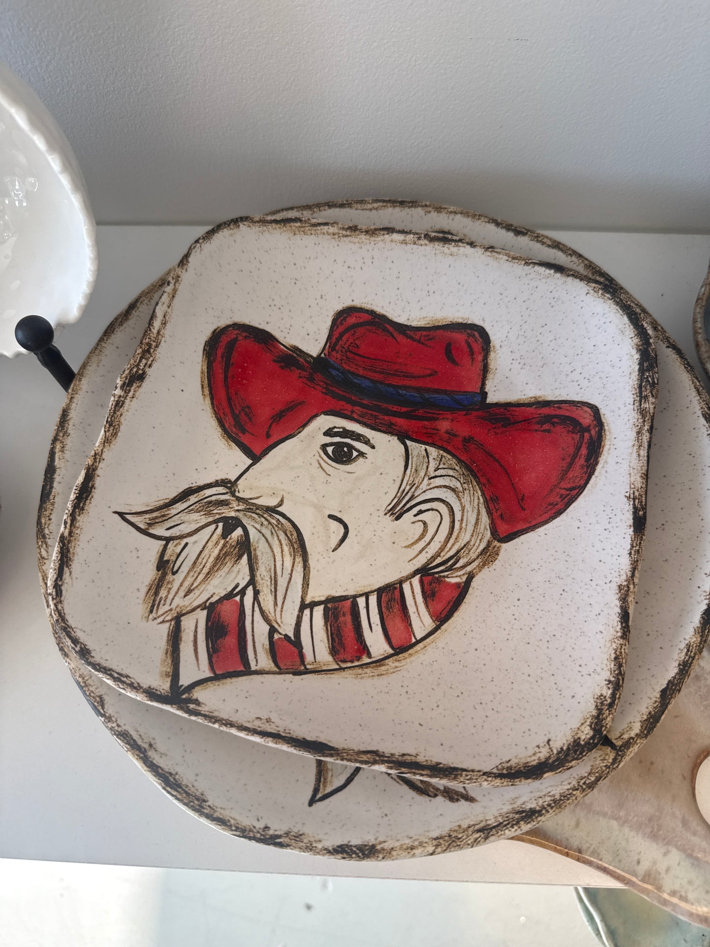 Etta B Rebel Square Plate