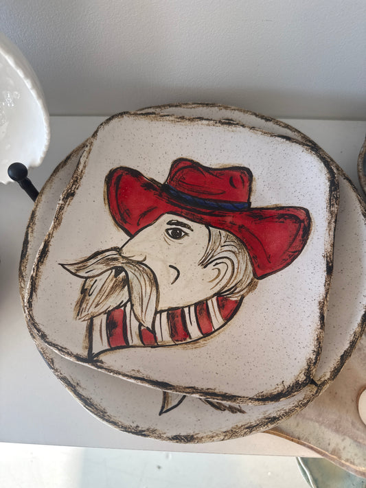 Etta B Rebel Square Plate
