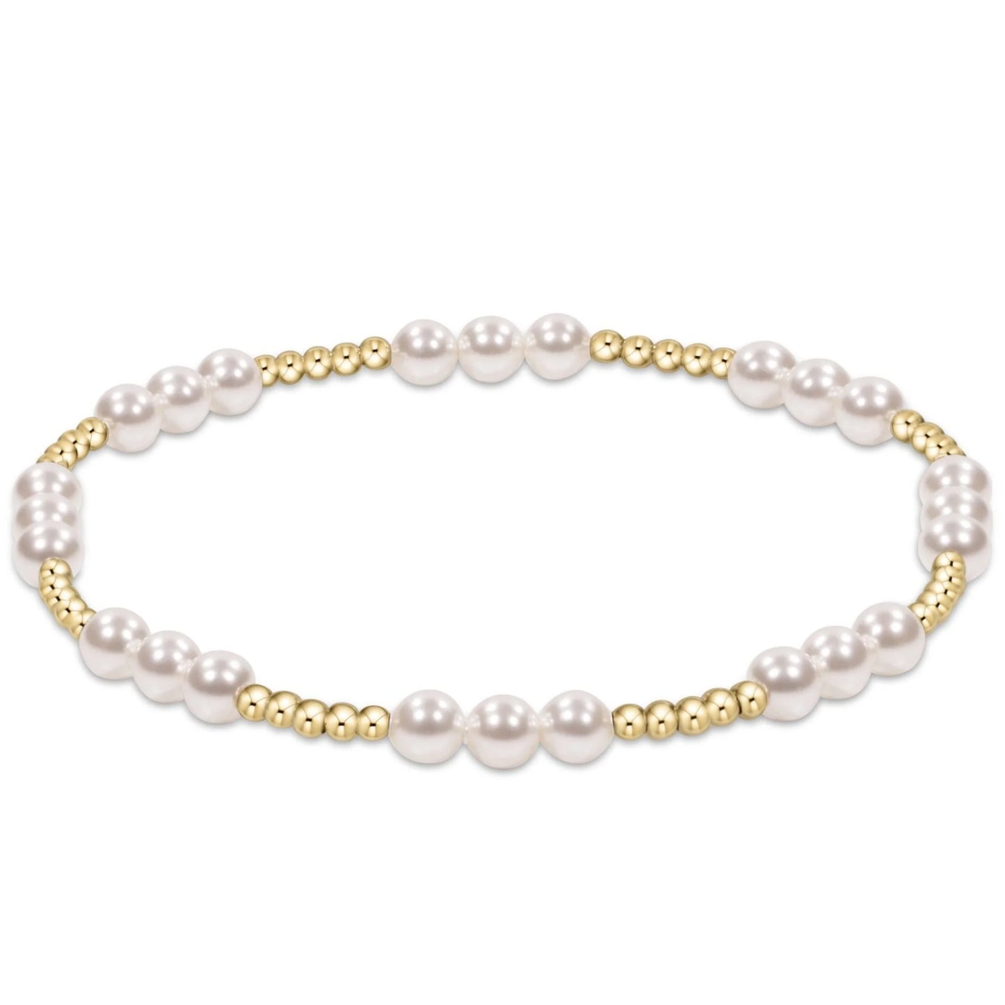 E Newton Classic Joy Pearl 4mm Bracelet