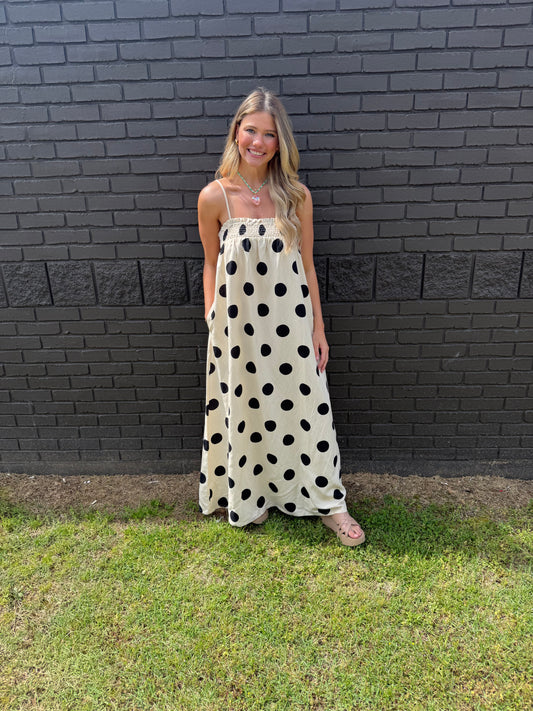 Pippa Polka Dot Dress