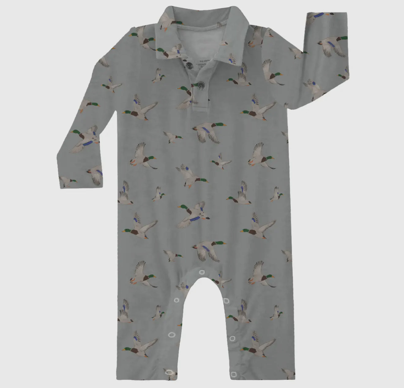 Goosies Mallards Polo Romper