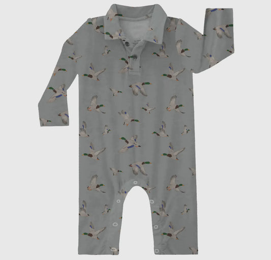 Goosies Mallards Polo Romper