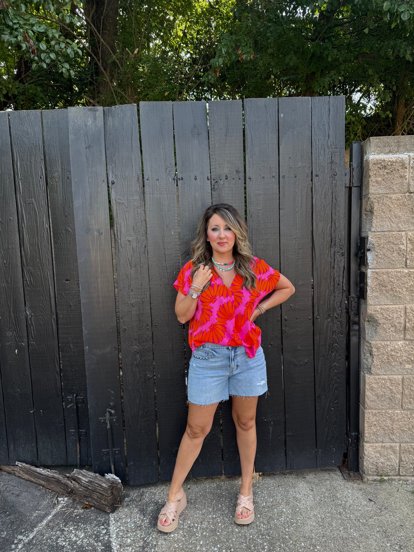 Arly Floral Top