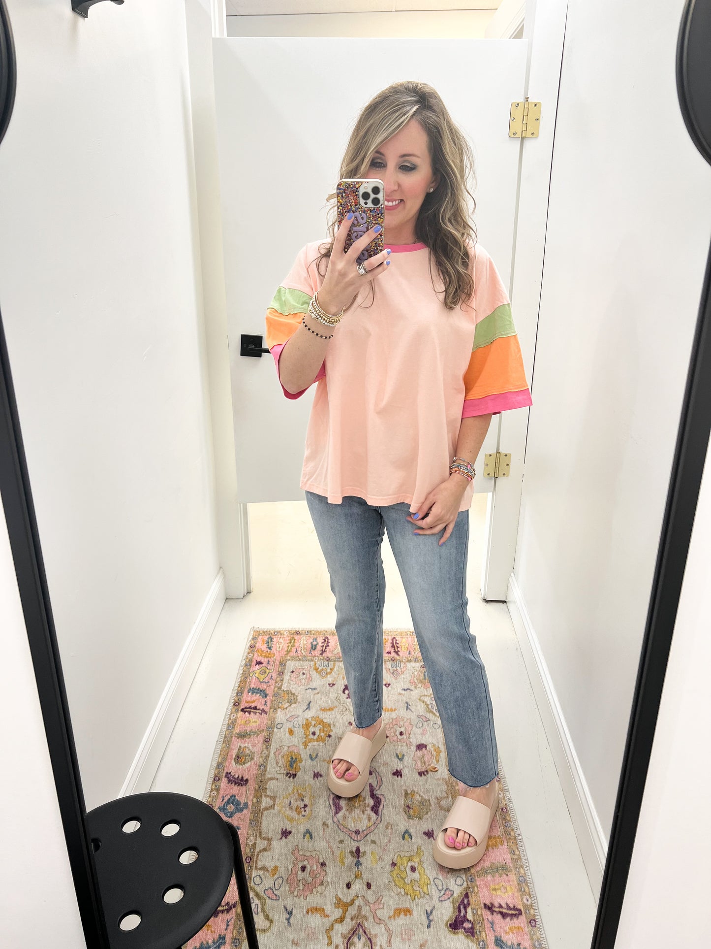 Addison Blush Top