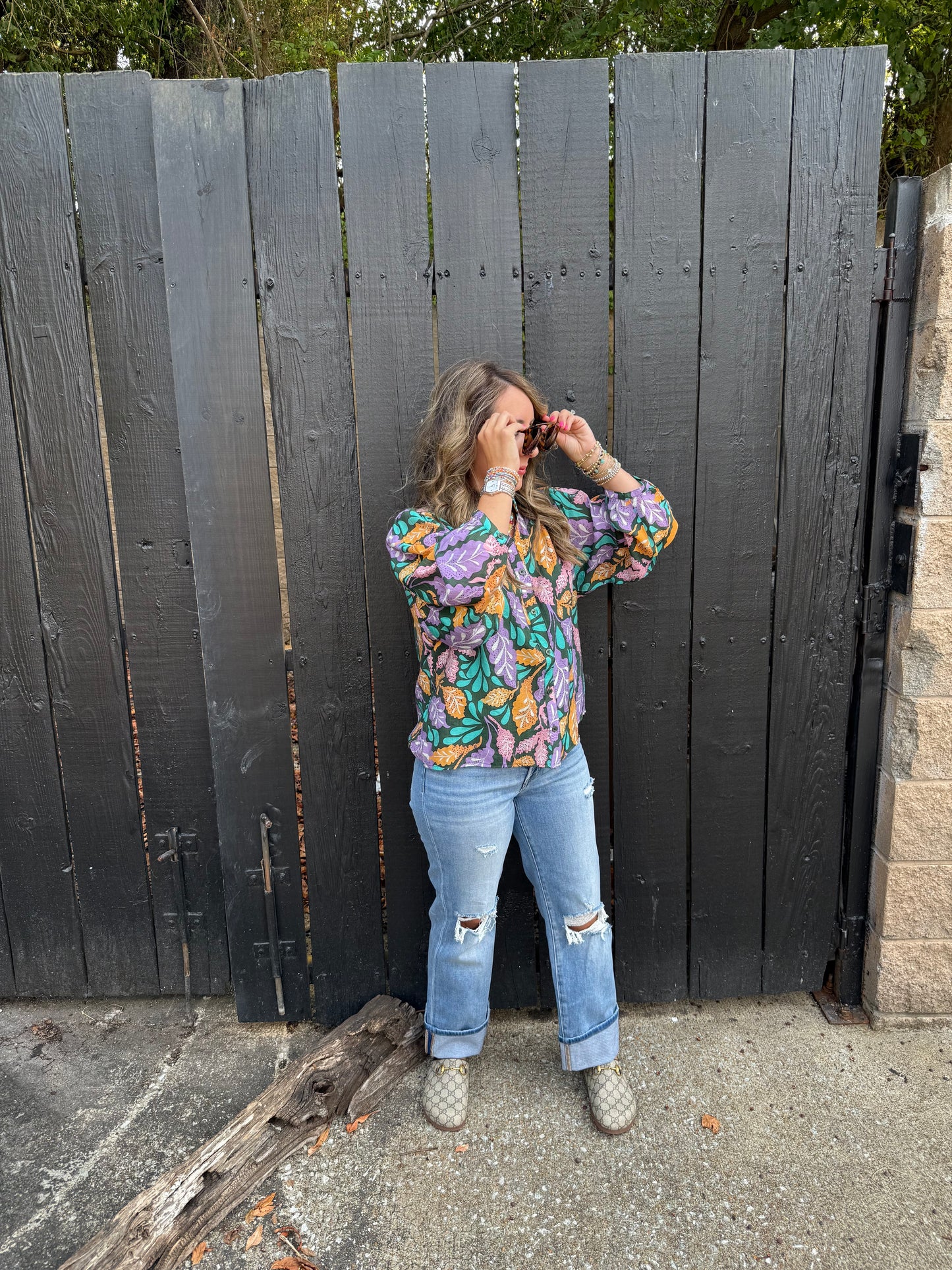 Falling Leaves Top