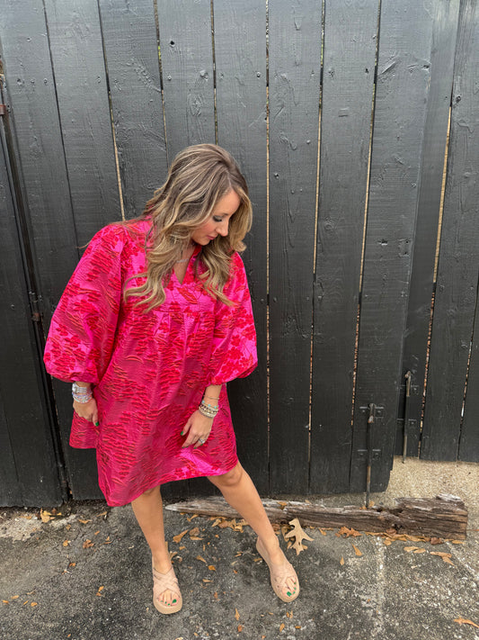 Holidaze Pink Dress