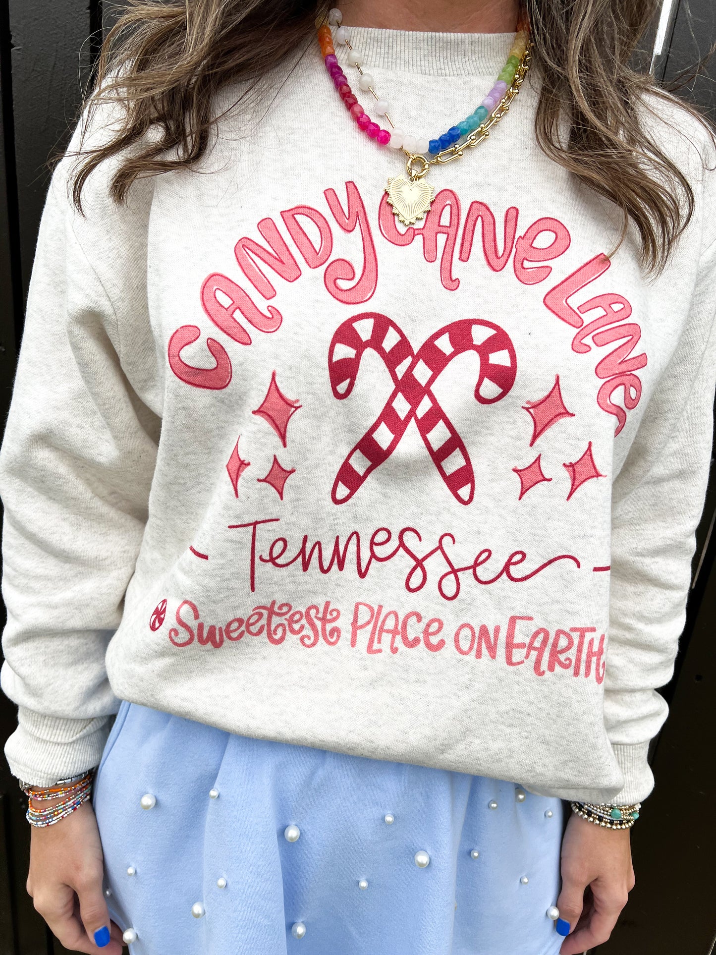 Candy Cane Lane Sweatshirt